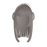 ꒰ dollette hair with small pigtails in ash blonde