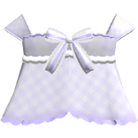 🤍 dollette plaid lace purple dress