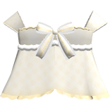 🤍 dollette plaid lace yellow dress