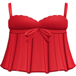 ♡ : dollette ruffled dress in red