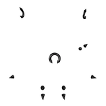 Dolls Black Spiky Piercing Set