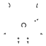 Dolls Silver Spiky Piercing Set