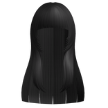 Dolly Hime Bangs in Black