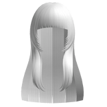 Dolly Hime Bangs in White