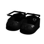 dolly jirai kei heart maryjanes in black 