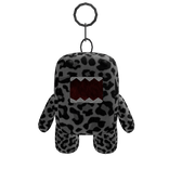 Domo White Leopard Keychain