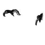 Double Black Kujang Daggers