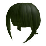 Double Braid Straight Hair in Green