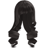 Double Curly Kawaii Swirls (Ash Brown)