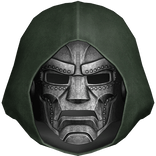 Dr Doom Mask w/ Hood