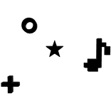 Dreamy Music Symbols (Black)