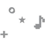 Dreamy Music Symbols (White)