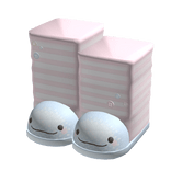 ♡ dreamy pastel seal slipper socks