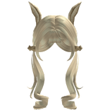 ♡ dreamy sweet pigtails cute bunny ears hime