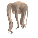 Dual Blonde Ponytail