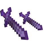 Dual Enchanted Netherite Swords