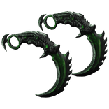 Dual Karambit - Overseer Emerald