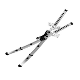 DUAL KATANA BLACK AND WHITE