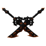 Dual Magma Rune Blades