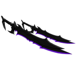 Dual Purple Demon Lord Sword