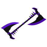 Dual Purple Dragon Axe
