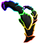 Dual Rainbow Demon Void Karambit