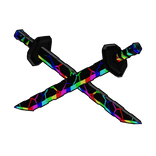 Dual Rainbow Swords