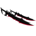 Dual Red Demon Lord Sword