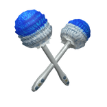 Dual Toilet Scrubbers