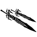 Dual White Demon Void Sword