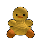 Duck Plushie Shoulder Pal (Left)