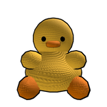 Duck Plushie Shoulder Pal (Right)