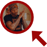 💀 Duke Dennis Rizz Red Circle Meme