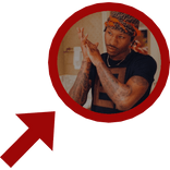 💀 Duke Dennis Rizz Red Circle Meme