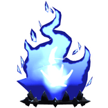 Dullahan Flame Head - Blue