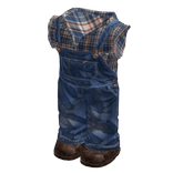 Dungarees Sleeveless Shirt