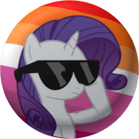 Wlw Lesbian Rarity Mlp pin
