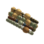 Earthy Boho Shoulder Beads 3.0 [Right]