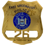East Greenbush Police Badge - Gold