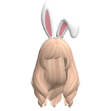 Easter Bunny Anime Fluffy Blond Hair