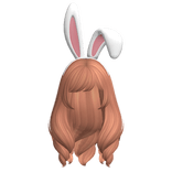 Easter Bunny Anime Fluffy Ginger Hair