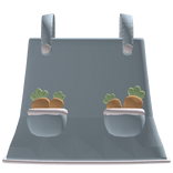 ♡ ┊ easter bunny carrots overalls dress