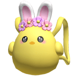 easter bunny chick backpack