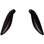 Easter Bunny Ears Down V3 | Black