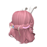 ✅ Easter Bunny Kawaii Pink Hair