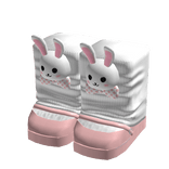 Easter Bunny Leg Warmer with Pink Doll Shoes 3.0