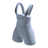 Easter Bunny Overalls Blue