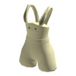 Easter Bunny Overalls Yellow