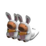 Easter Capybara Slippers