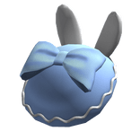 Easter Egg Bunny Cap in Blue